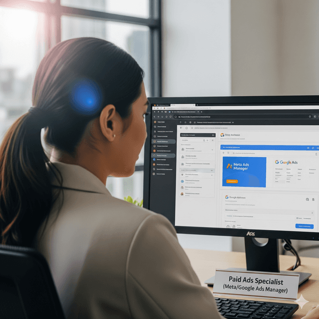 Paid Ads Specialist (Meta/Google Ads Manager)